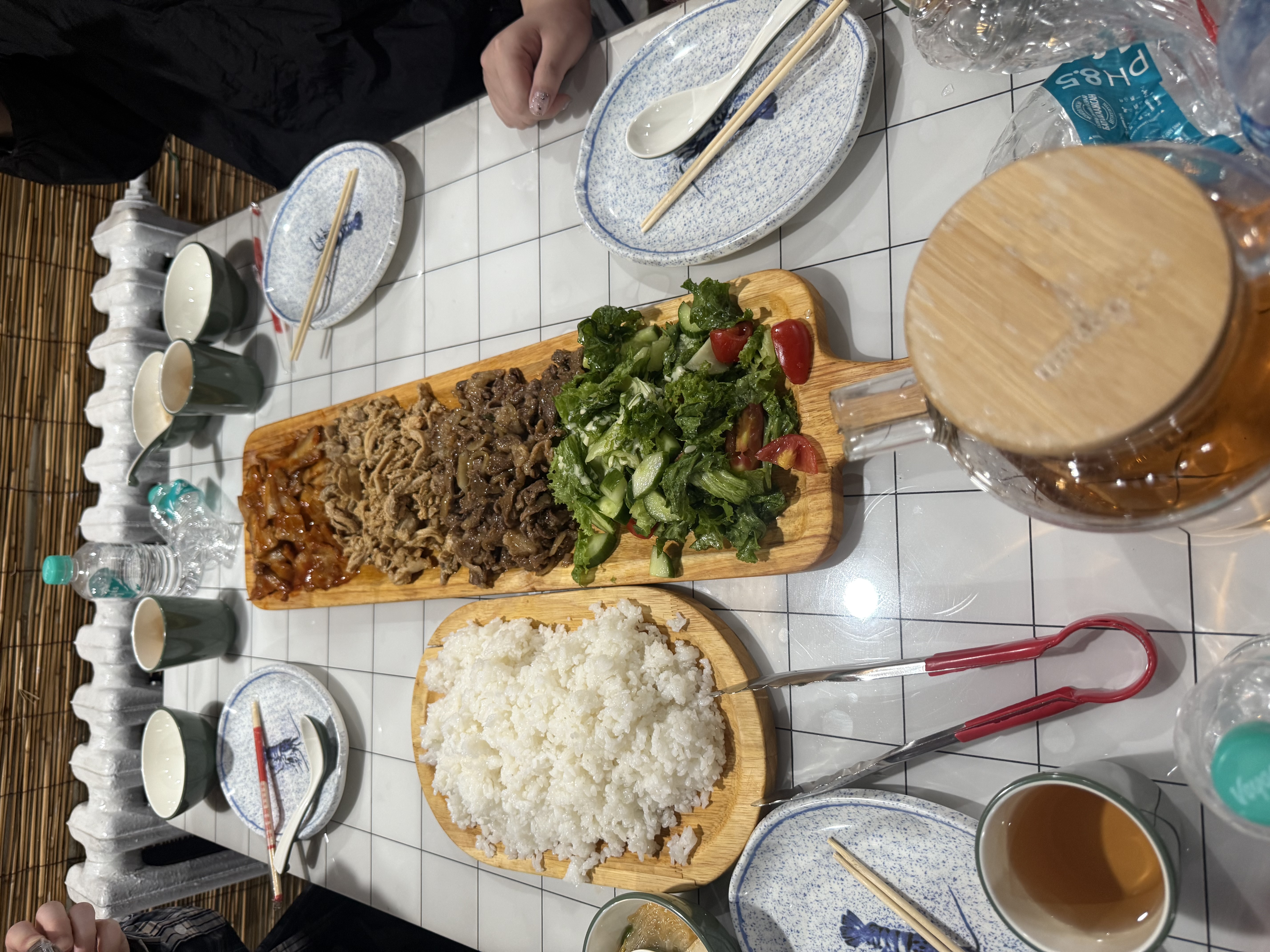 전 일정 식사